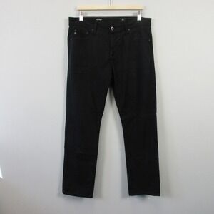 AG Adriano Goldschmied Men's Slim Straight Jeans - Black